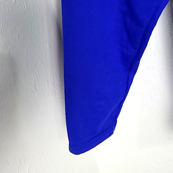 Port Company 'Happy & Retired!' Royal Blue Longsleeve T-Shirt, Size XL, NWOT - Picture 4 of 8